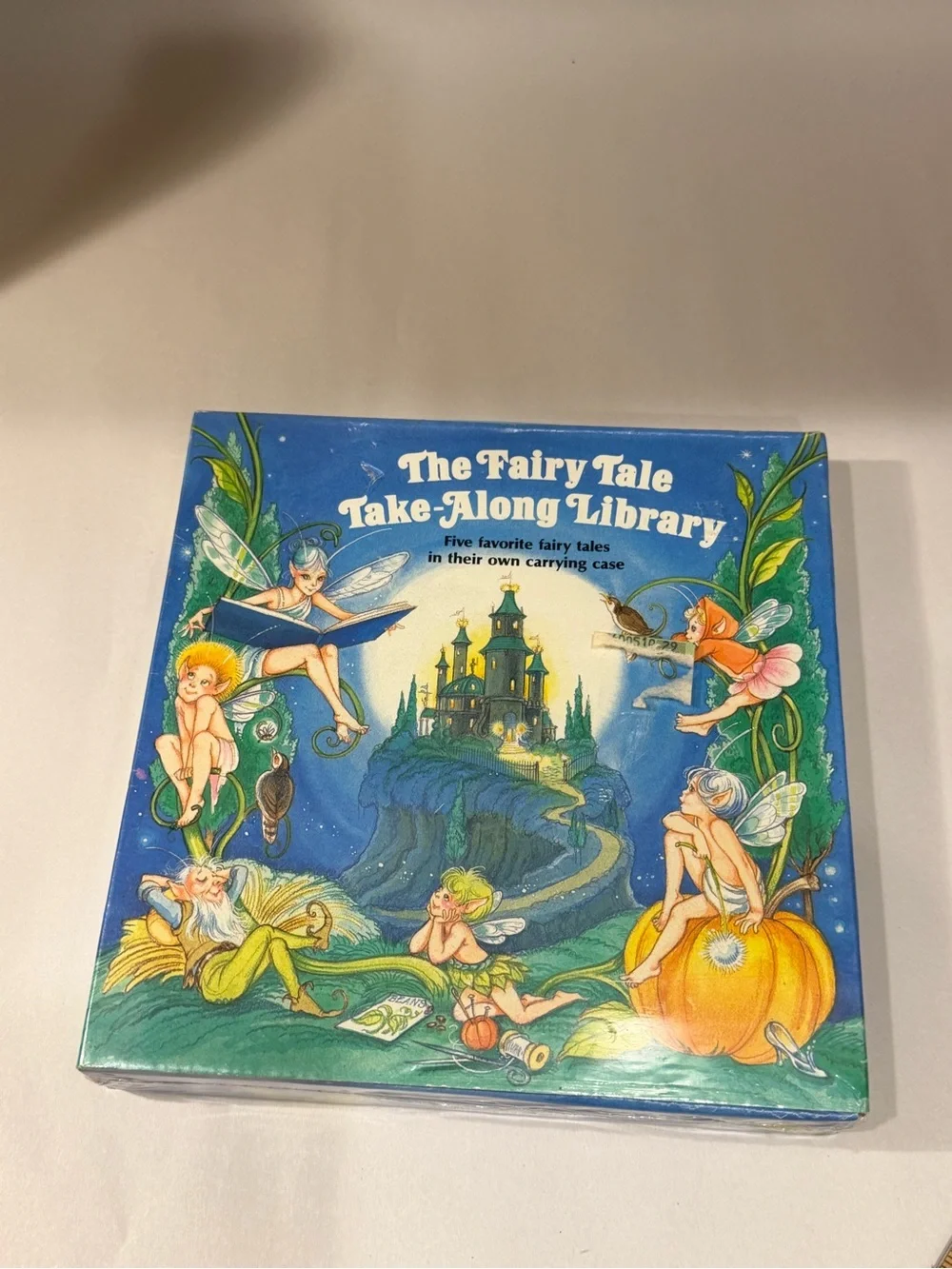 NewRandom House The Fairy Tale Take Along Library 1987 5 Books With Carrying Cas